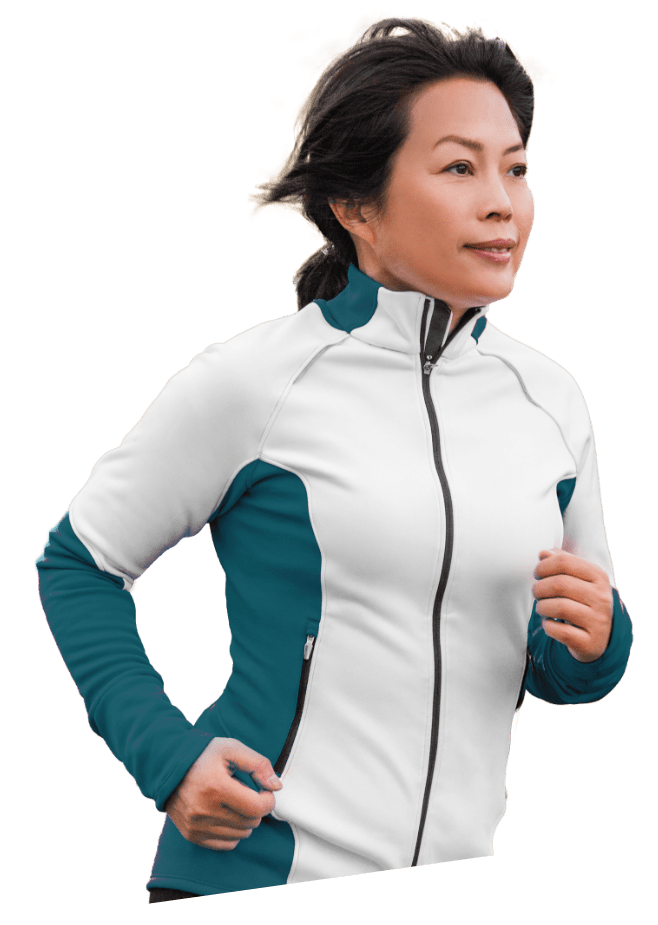woman running